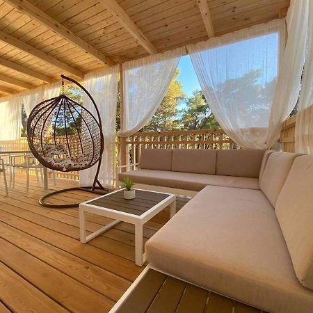 Oaza Mira Mobile Houses - Camp Basko Polje #Bestoffer Baška Voda Kültér fotó