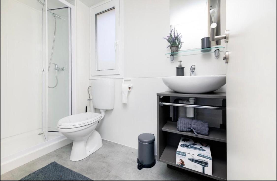 Oaza Mira Mobile Houses - Camp Basko Polje #Bestoffer Baška Voda Kültér fotó