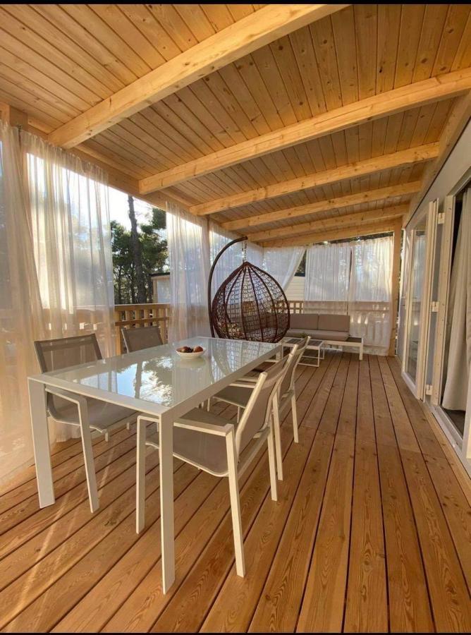 Oaza Mira Mobile Houses - Camp Basko Polje #Bestoffer Baška Voda Kültér fotó