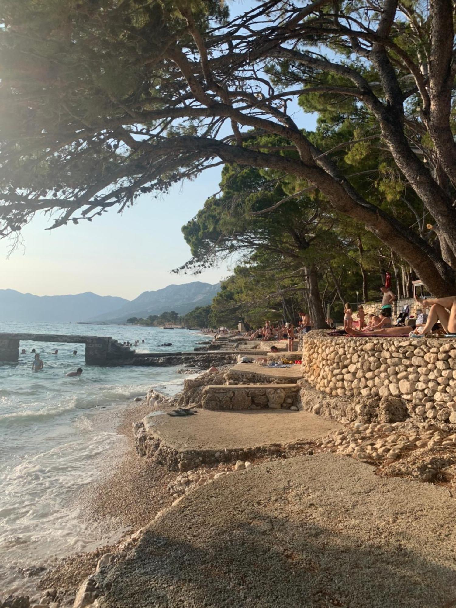 Oaza Mira Mobile Houses - Camp Basko Polje #Bestoffer Baška Voda Kültér fotó