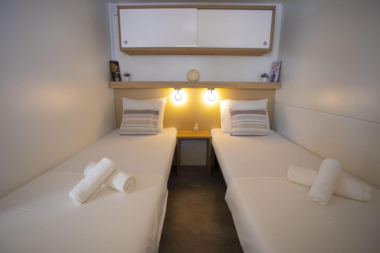 Oaza Mira Mobile Houses - Camp Basko Polje #Bestoffer Baška Voda Kültér fotó