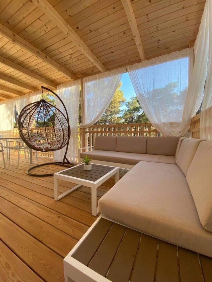 Oaza Mira Mobile Houses - Camp Basko Polje #Bestoffer Baška Voda Kültér fotó