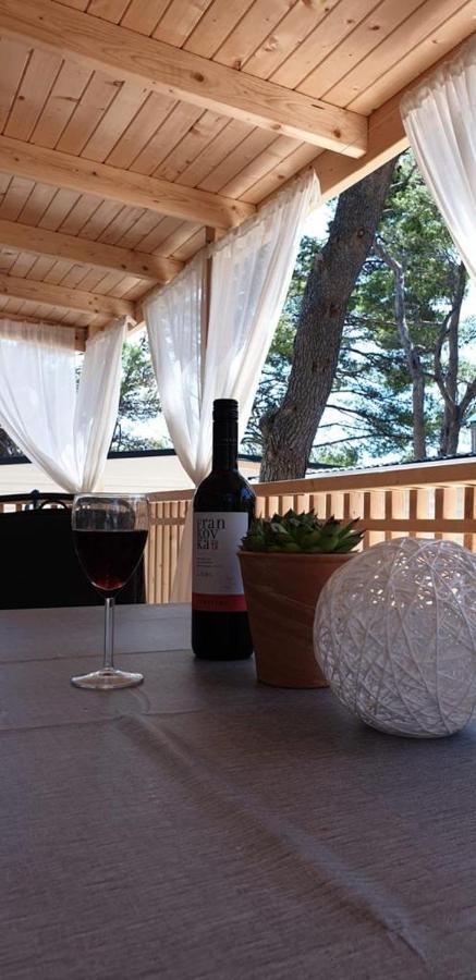 Oaza Mira Mobile Houses - Camp Basko Polje #Bestoffer Baška Voda Kültér fotó