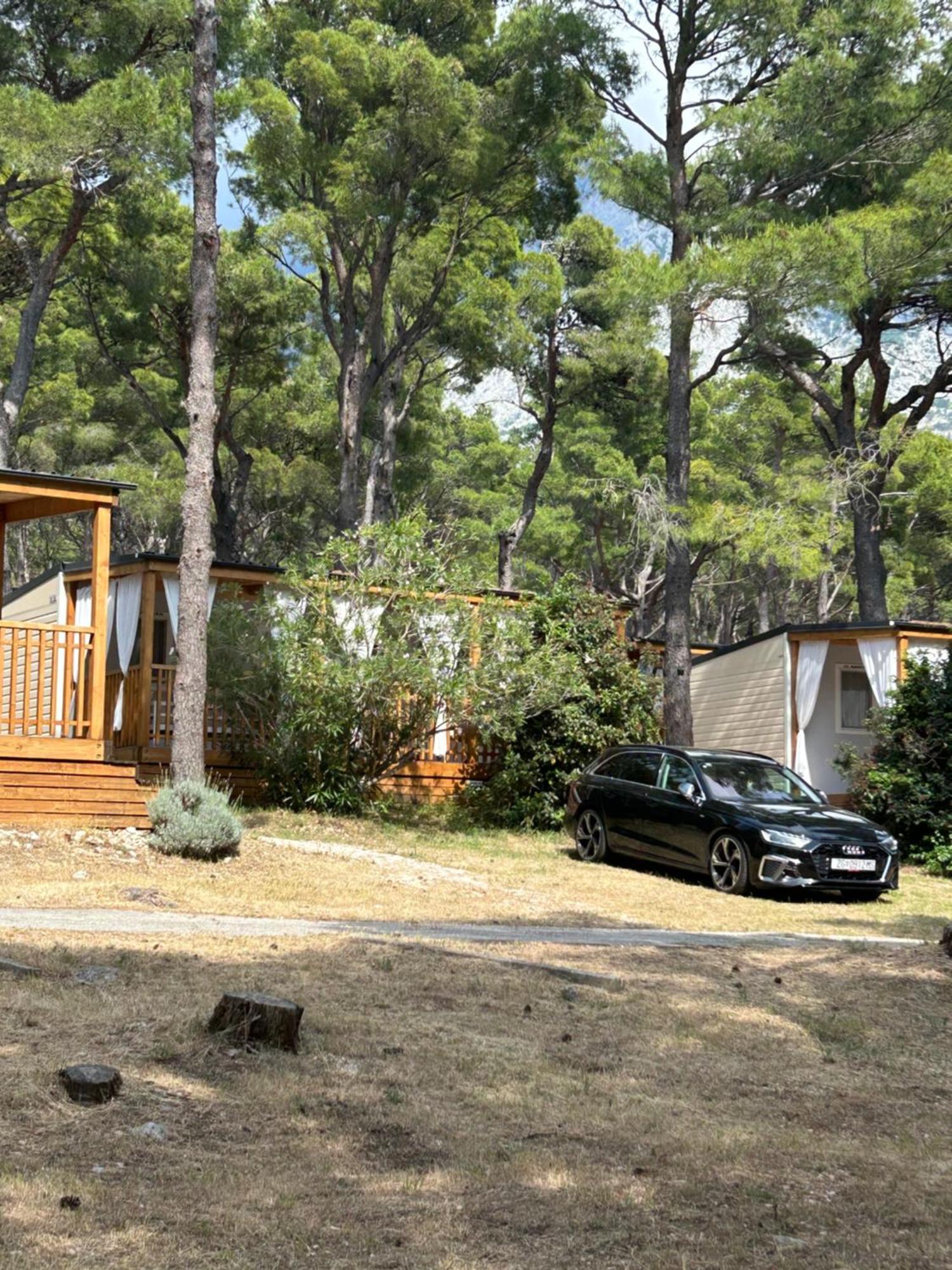 Oaza Mira Mobile Houses - Camp Basko Polje #Bestoffer Baška Voda Kültér fotó